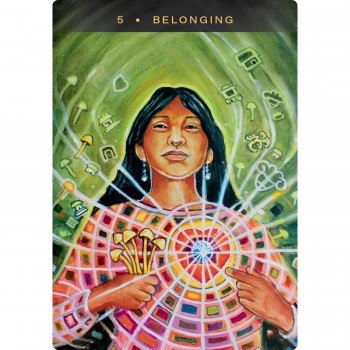 Sacred Mushroom Oracle kortos Hay House